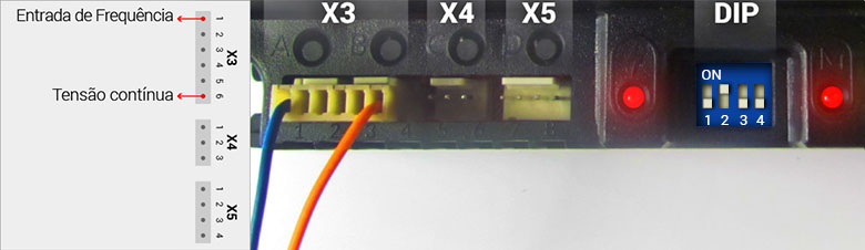 IEX70 - Inversor de Frequência para Esteira Ergométrica - Modo Frequência 1