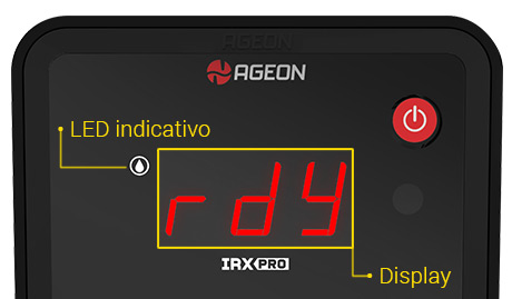 Display IHM - Inversor de Frequência IRX Pro