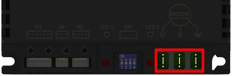 Ligando o Motor - Testando inversor IEX70 para esteira ergométrica sem utilizar um painel