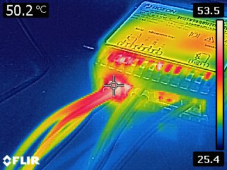 Análise termográfica do termostato