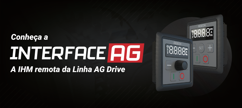 Conheça a Interface AG A IHM remota da linha AG Drive