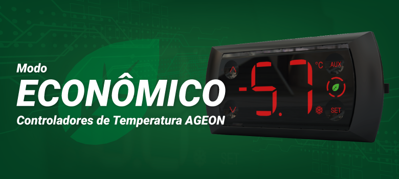 Modo econômico nos controladores de temperatura Ageon
